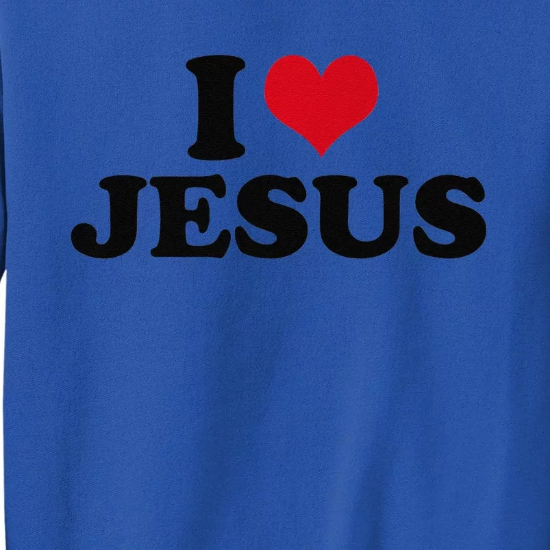 I Love Jesus Premium Tall Sweatshirt