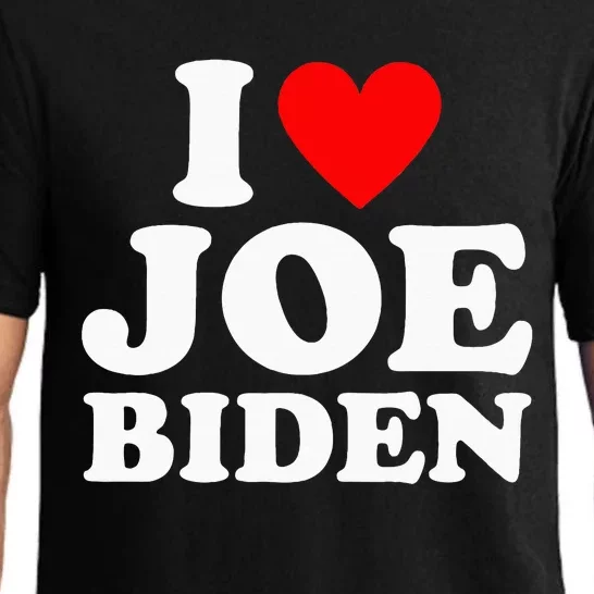 I Love Joe Biden Heart Pajama Set