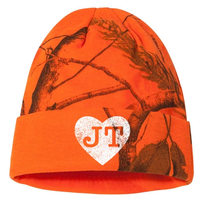 I Love JT Vintage Heart Kati - 12in Camo Beanie