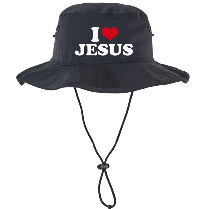 I Love Jesus Legacy Cool Fit Booney Bucket Hat