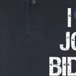 I Love Joe Biden Softstyle Adult Sport Polo