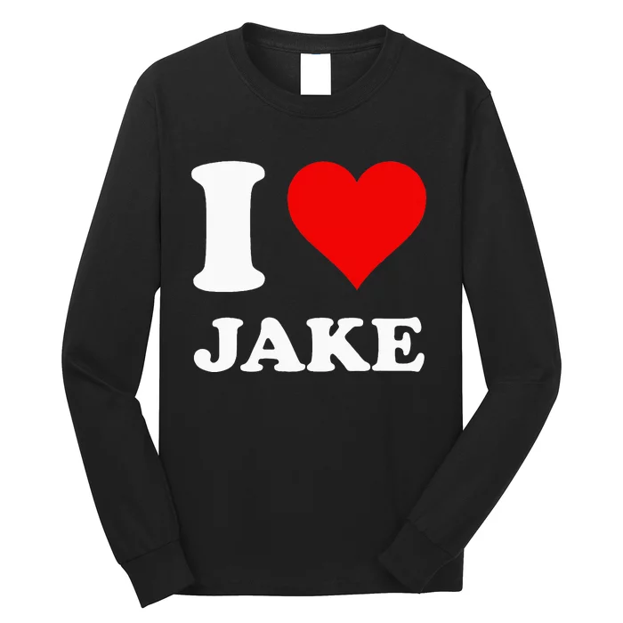 I Love Jake Long Sleeve Shirt