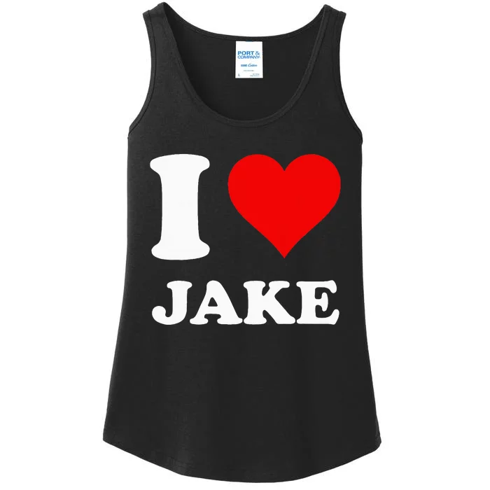 I Love Jake Ladies Essential Tank