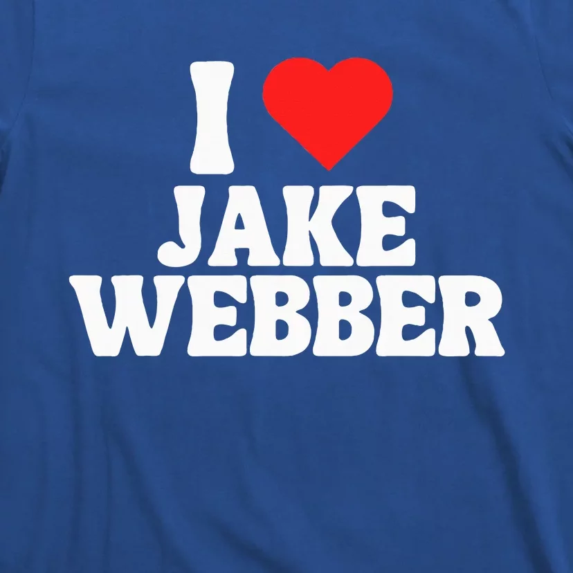 I Love Jake Webber I Heart Jake Webber T-Shirt