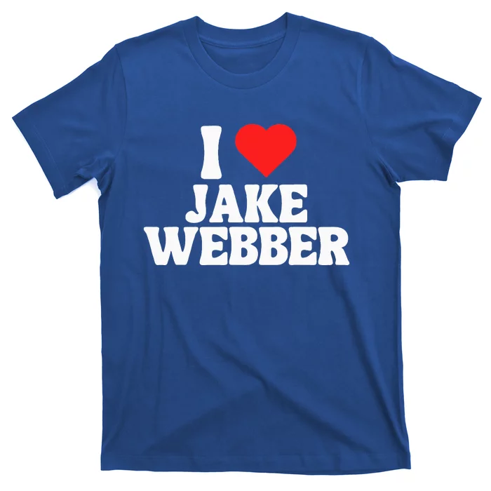 I Love Jake Webber I Heart Jake Webber T-Shirt