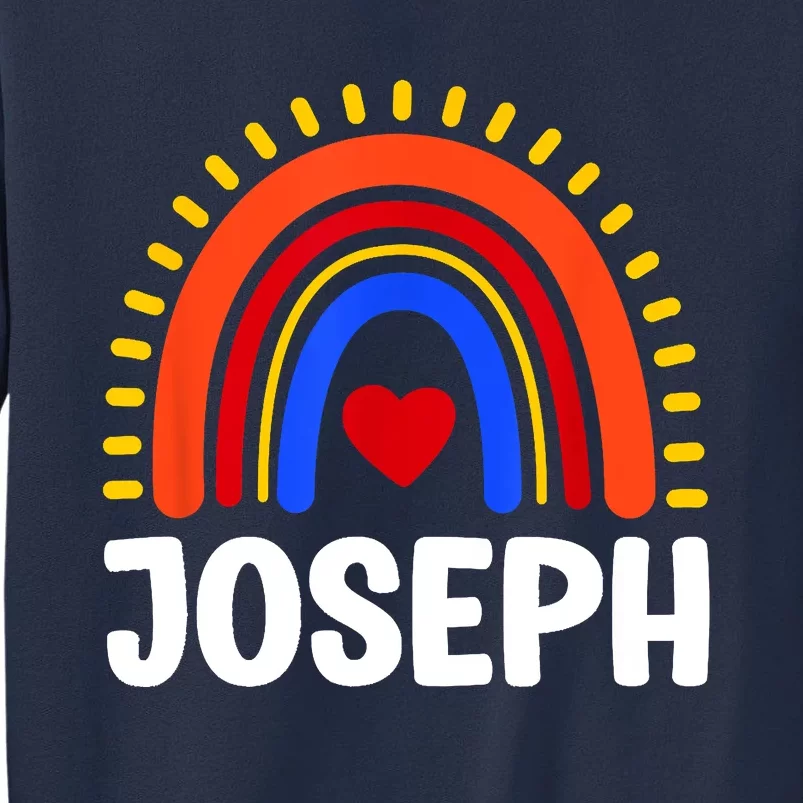 I Love Joseph Cute Joseph Rainbow Sweatshirt