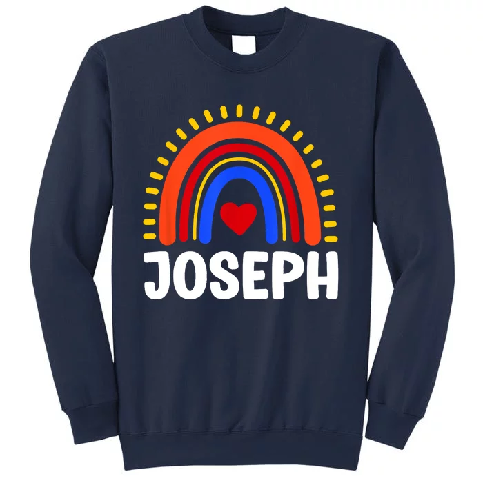 I Love Joseph Cute Joseph Rainbow Sweatshirt