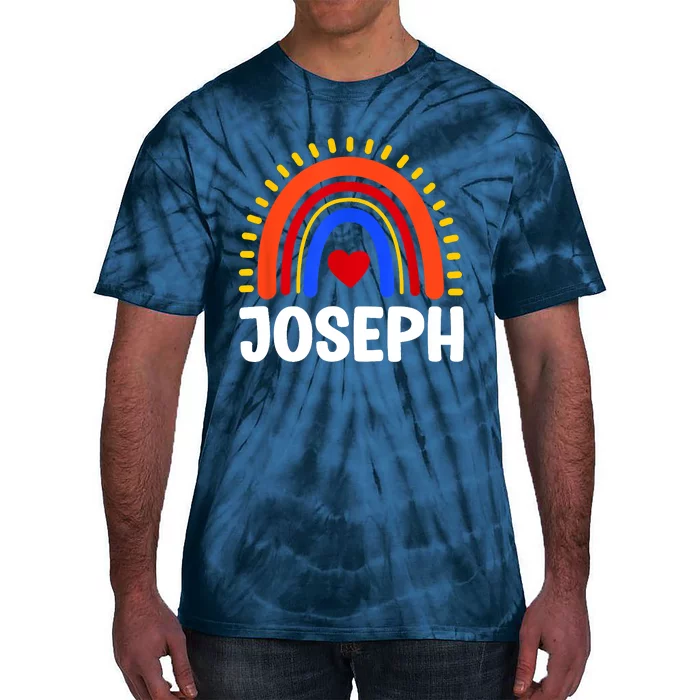 I Love Joseph Cute Joseph Rainbow Tie-Dye T-Shirt