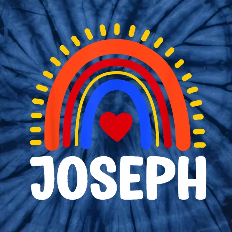 I Love Joseph Cute Joseph Rainbow Tie-Dye T-Shirt