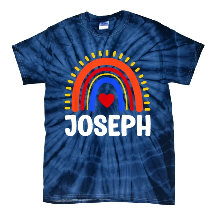 I Love Joseph Cute Joseph Rainbow Tie-Dye T-Shirt