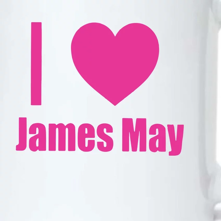 I Love James May Black Color Changing Mug