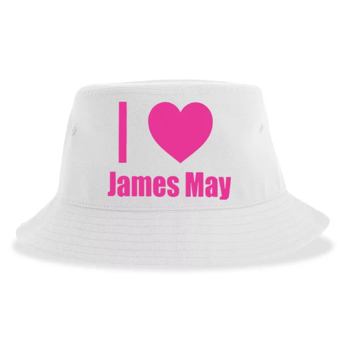 I Love James May Sustainable Bucket Hat