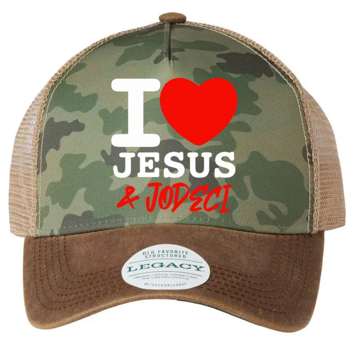 I Love Jesus & Jodeci Legacy Tie Dye Trucker Hat