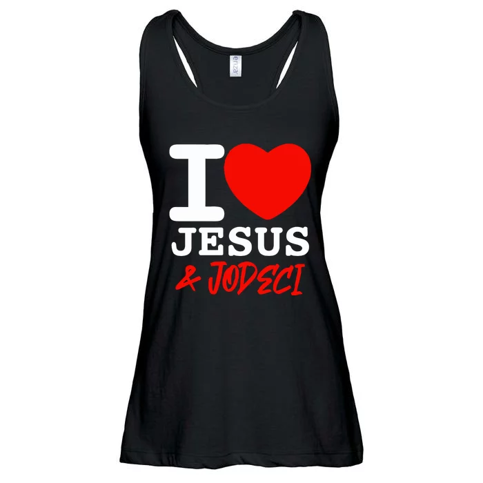 I Love Jesus & Jodeci Ladies Essential Flowy Tank