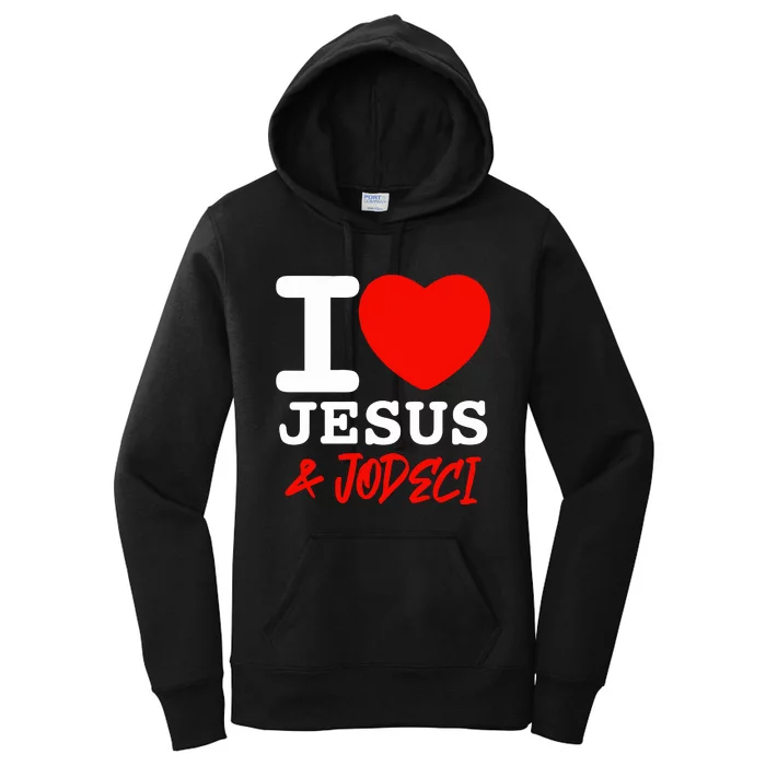 I Love Jesus & Jodeci Women's Pullover Hoodie