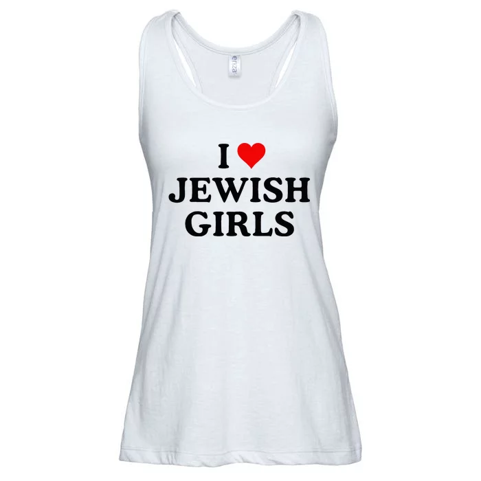 I Love Jewish Girl I Heart Jewish Ladies Essential Flowy Tank