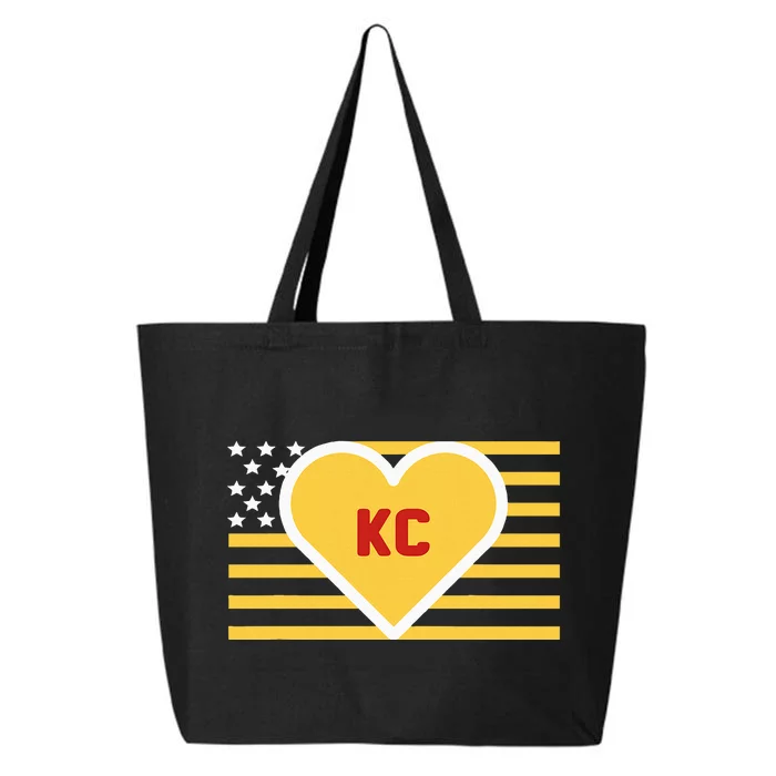 I Love Kansas City Kc 25L Jumbo Tote