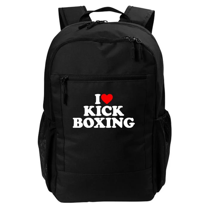 I Love Kickboxing Kickboxing Lover I Heart Kickboxing Daily Commute Backpack