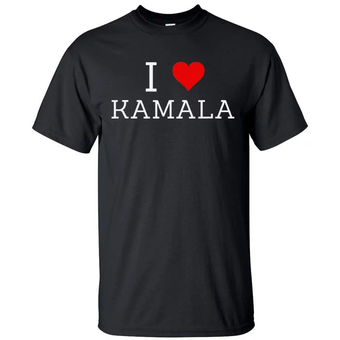 I Love Kamala Tall T-Shirt