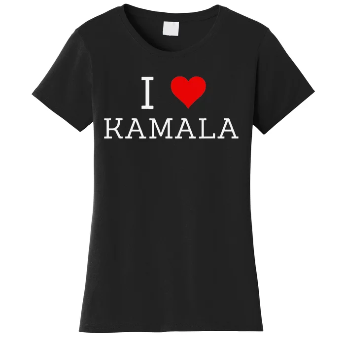 I Love Kamala Women's T-Shirt