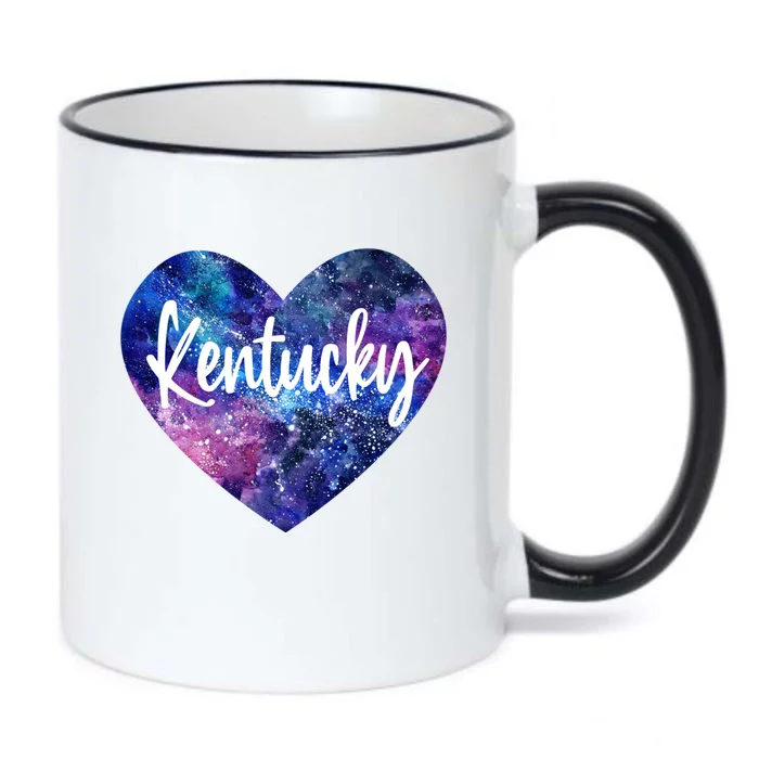 I Love Kentucky Usa Gift Black Color Changing Mug