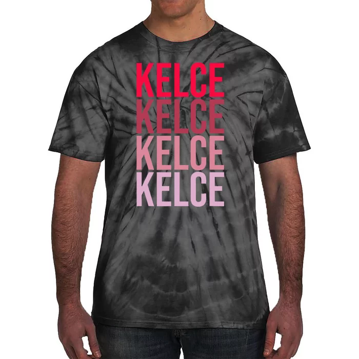 I Love K.E.L.C.E First Name K.E.L.C.E Tie-Dye T-Shirt