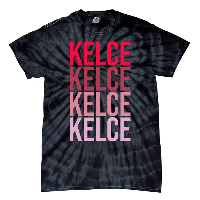 I Love K.E.L.C.E First Name K.E.L.C.E Tie-Dye T-Shirt