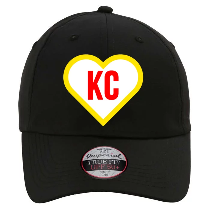 I Love Kansas City Kc Football Heart The Original Performance Cap