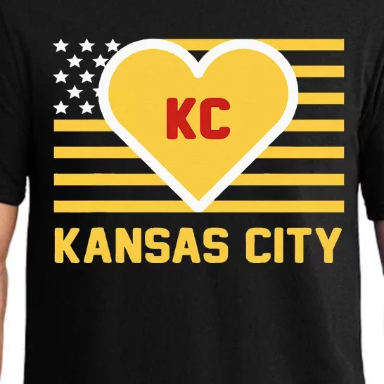 I Love Kansas City Kc Pajama Set