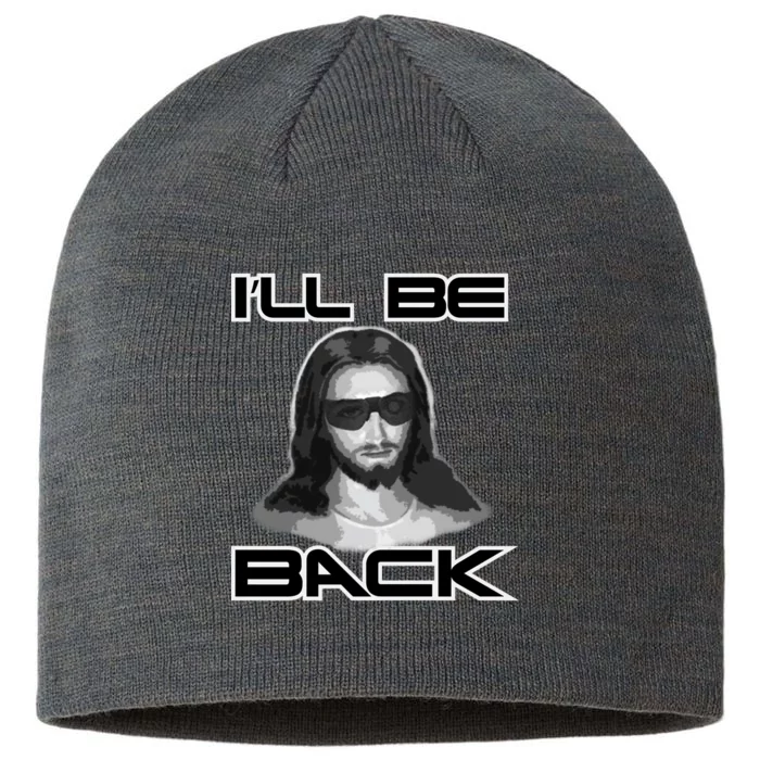 I'll Be Back Jesus 8 1/2in Sustainable Knit Beanie