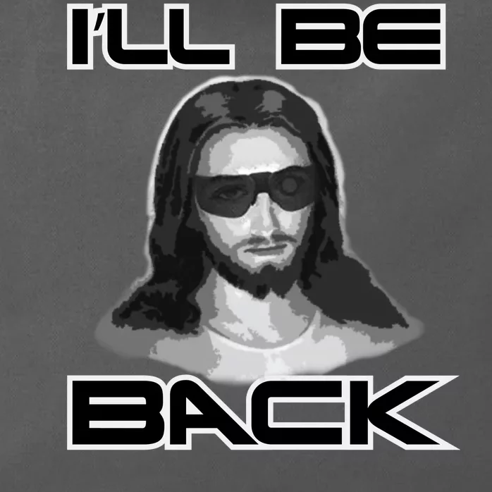 I'll Be Back Jesus Zip Tote Bag