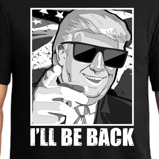 I'll Be Back Terminator Trump 2024 Election Pajama Set