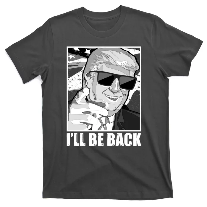 I'll Be Back Terminator Trump 2024 Election T-Shirt | TeeShirtPalace