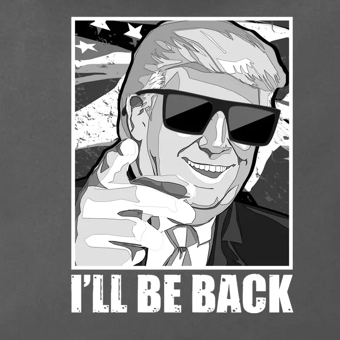 I'll Be Back Terminator Trump 2024 Election Zip Tote Bag