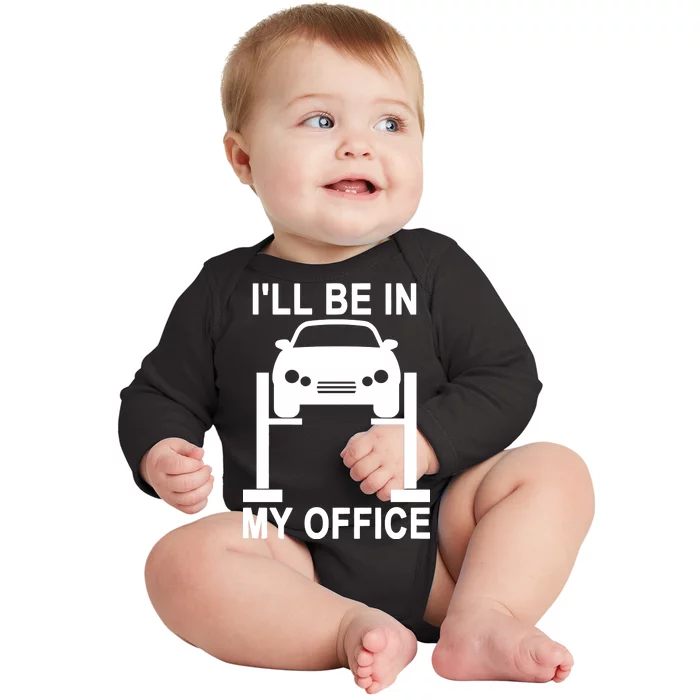 I'll Be In My Office Baby Long Sleeve Bodysuit