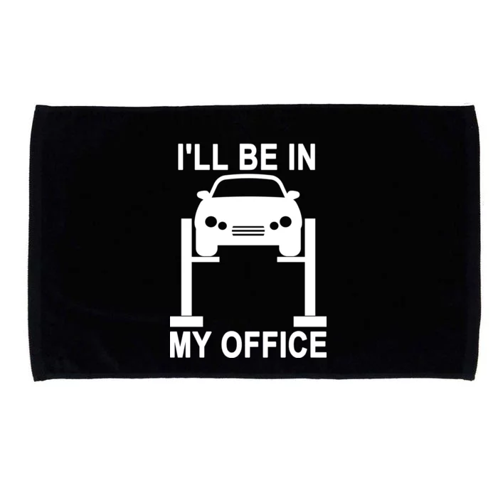 I'll Be In My Office Microfiber Hand Towel