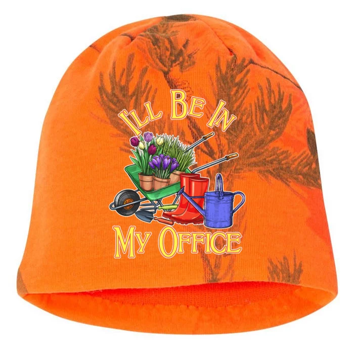 I'll Be In My Office Gardening Kati - Camo Knit Beanie