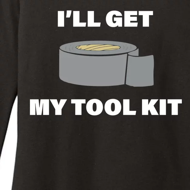 I'll Get My Tool Kit Duck Tape Womens CVC Long Sleeve Shirt