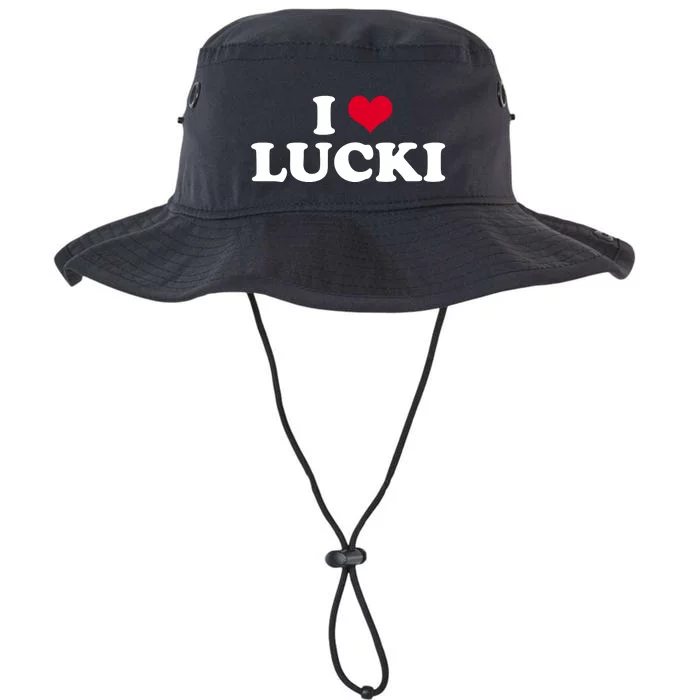 I Love Lucki Legacy Cool Fit Booney Bucket Hat