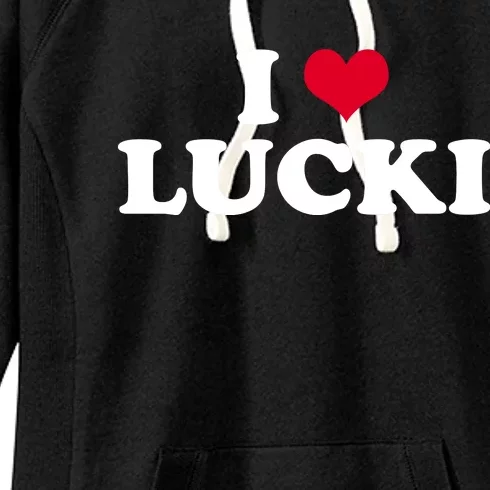 I Love Lucki Women's Fleece Hoodie