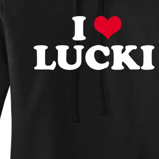 I Love Lucki Women's Pullover Hoodie