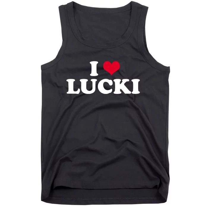 I Love Lucki Tank Top