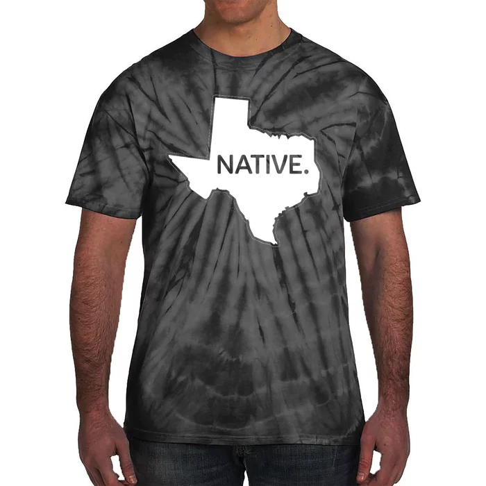 I Love Lone Star State Texas Native Tie-Dye T-Shirt