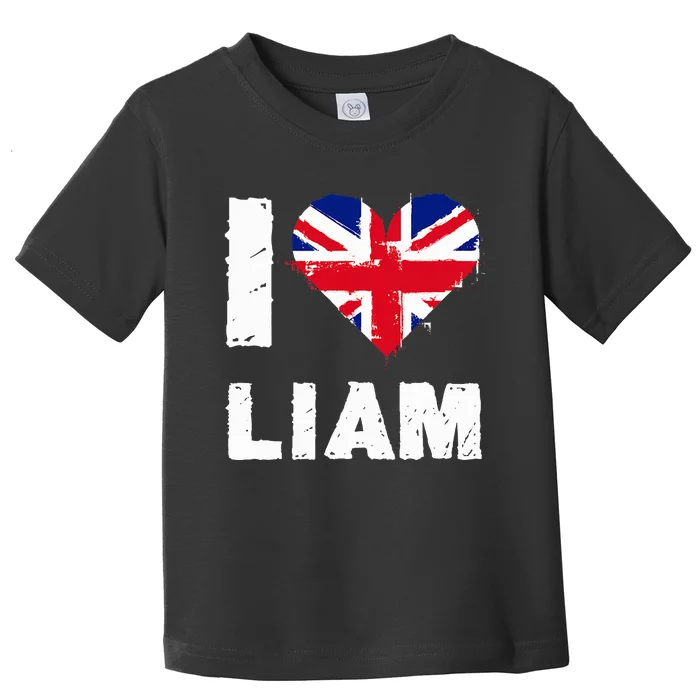 I Love Liam Toddler T-Shirt