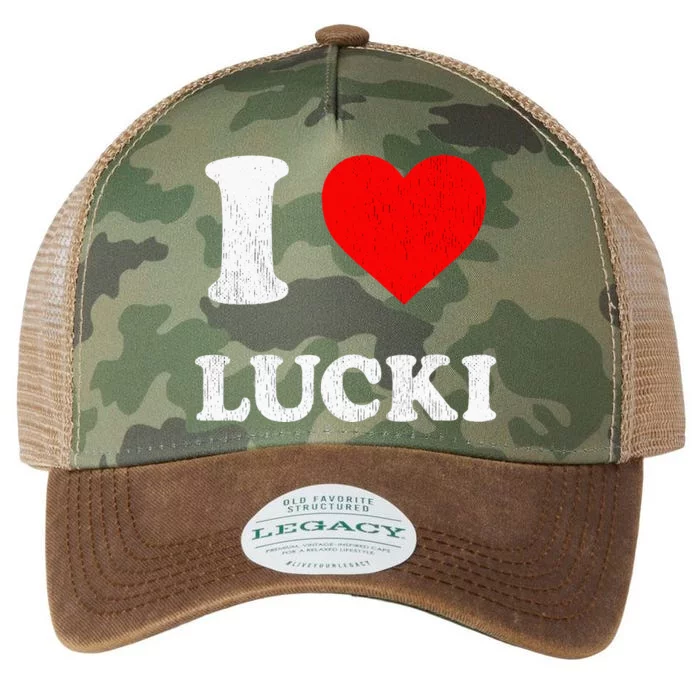 I Love Lucki Legacy Tie Dye Trucker Hat