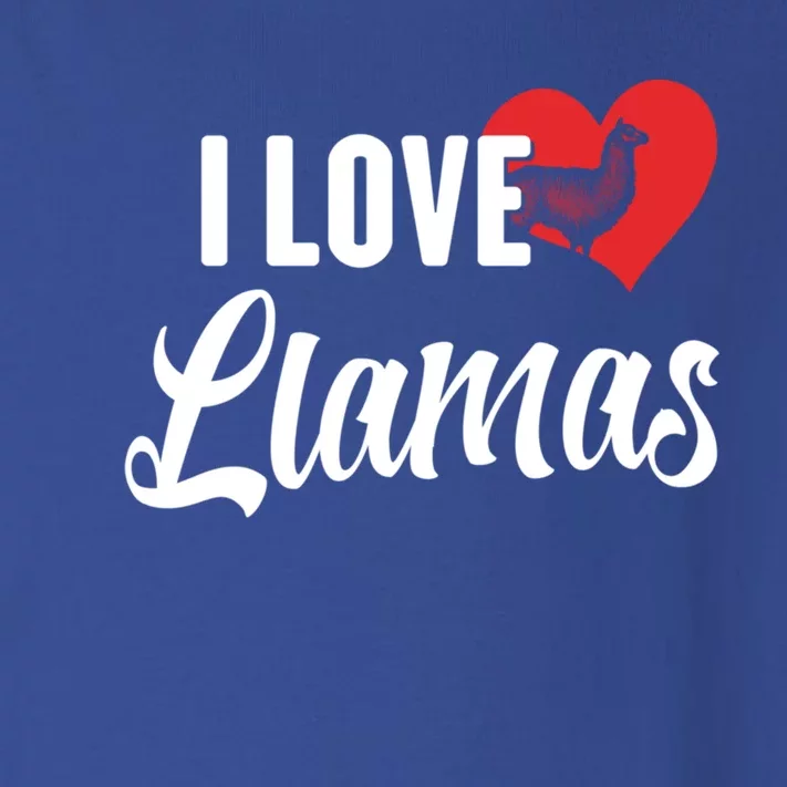 I Love Llamas Gift For Horse Lovers Gift Toddler Long Sleeve Shirt