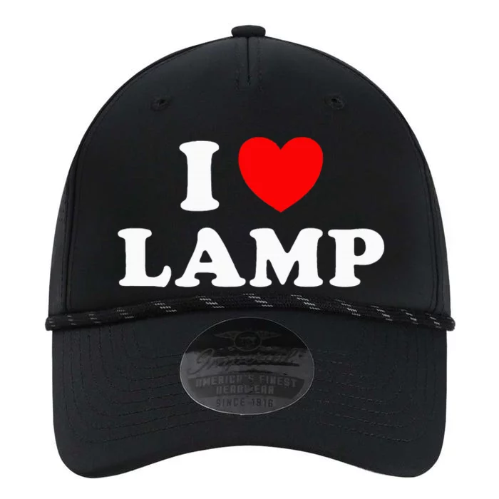 I Love Lamp Funny quotes Performance The Dyno Cap