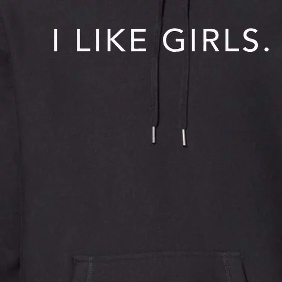 I Like Lesbian Premium Hoodie