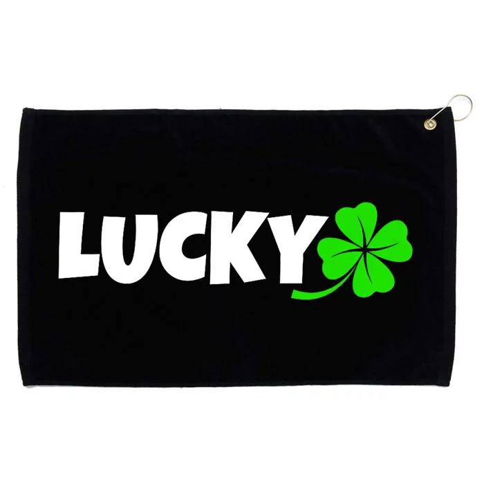 Irish Luck Lucky Clover Leaf Saint Irish Pats St PatrickS Day Grommeted Golf Towel