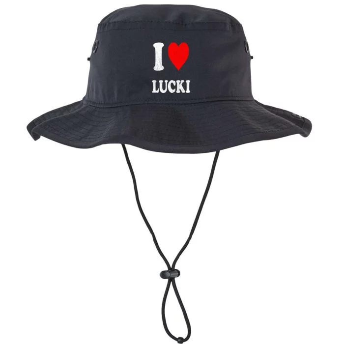 I Love Lucki Legacy Cool Fit Booney Bucket Hat